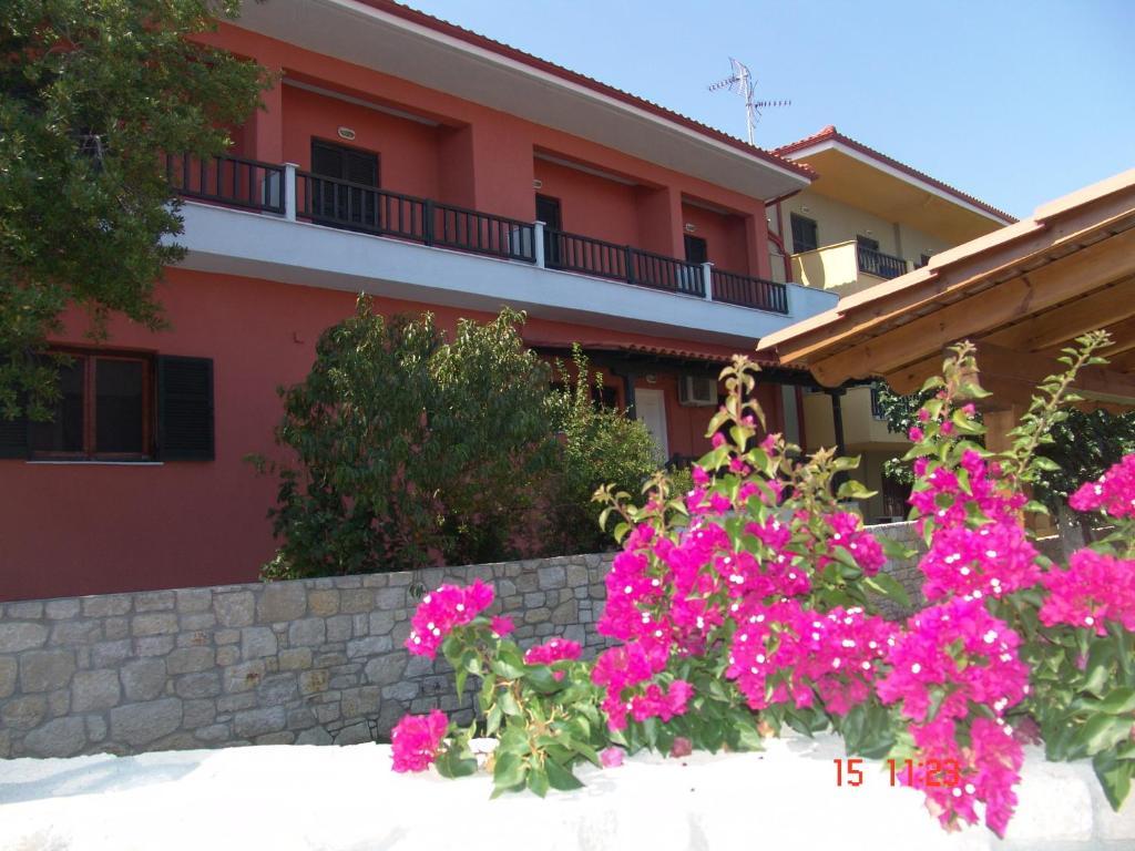Nikos Apartments Afytos Exterior foto